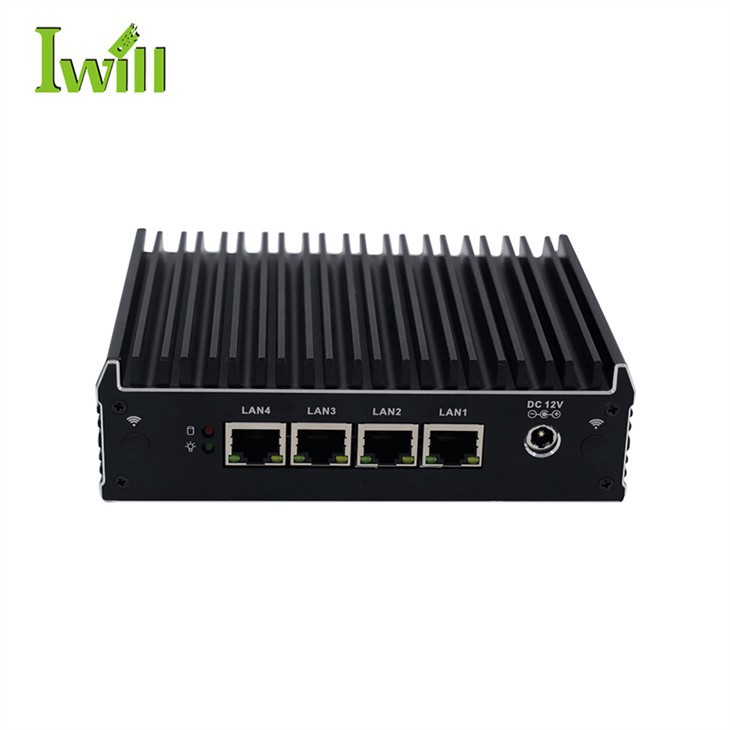 เครื่องใช้ไฟฟ้าขนาดเล็กไฟร์วอลล์ Lan Ports 4 พอร์ต