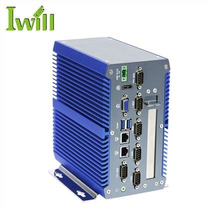 J1900 Quad Core Fanless IPC พร้อมสล็อต 1 * PCI